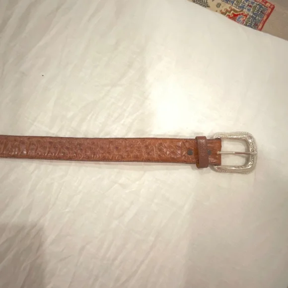 Desperado, Genuine Ostrich Belt, size 42, Brown - Picture 4 of 4